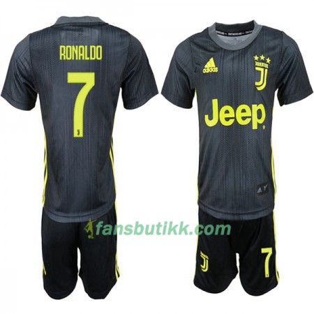 Fotballdrakt Juventus Ronaldo 7 Barn Tredjetrøye 2018-2019 Kortermet